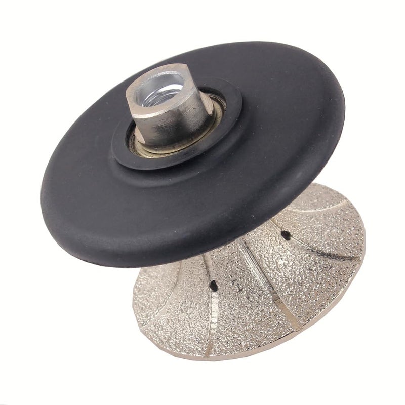 Raizi V50(2") Full Bullnose Diamond Hand Profiler/Router Bits with 5/8-11 Thread for Granite Countertop - Image 2